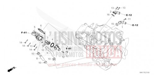 THERMOSTAT CBR650RAT de 2026